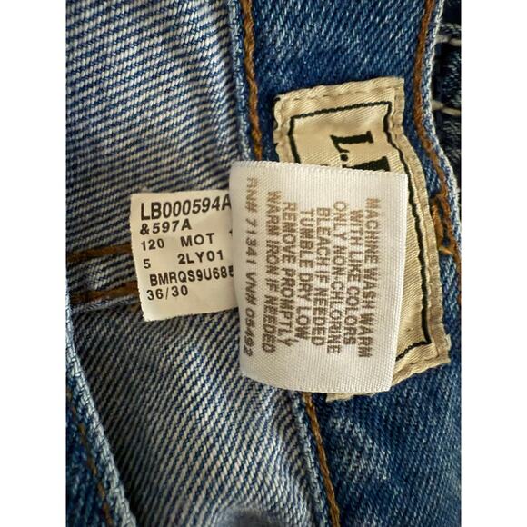 L.L. Bean Classic Fit Denim Jeans, Size 36/30 - Picture 4 of 4